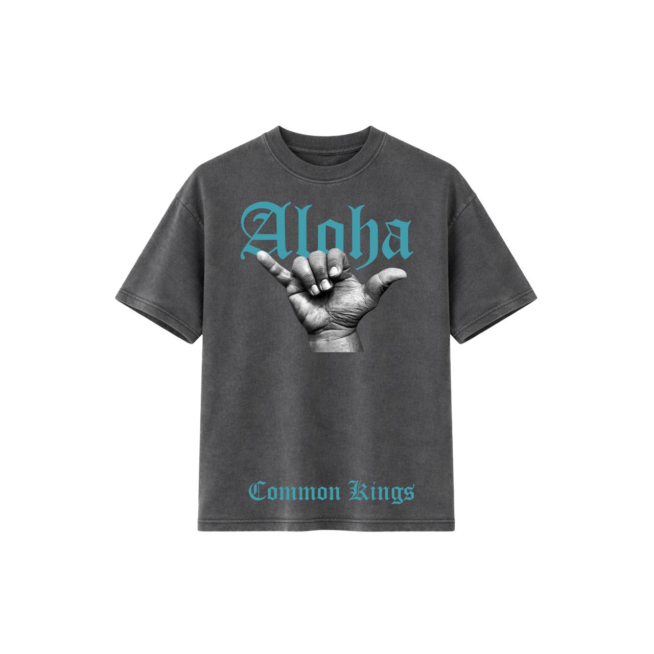 Aloha Tee - Pigment Black / Blue
