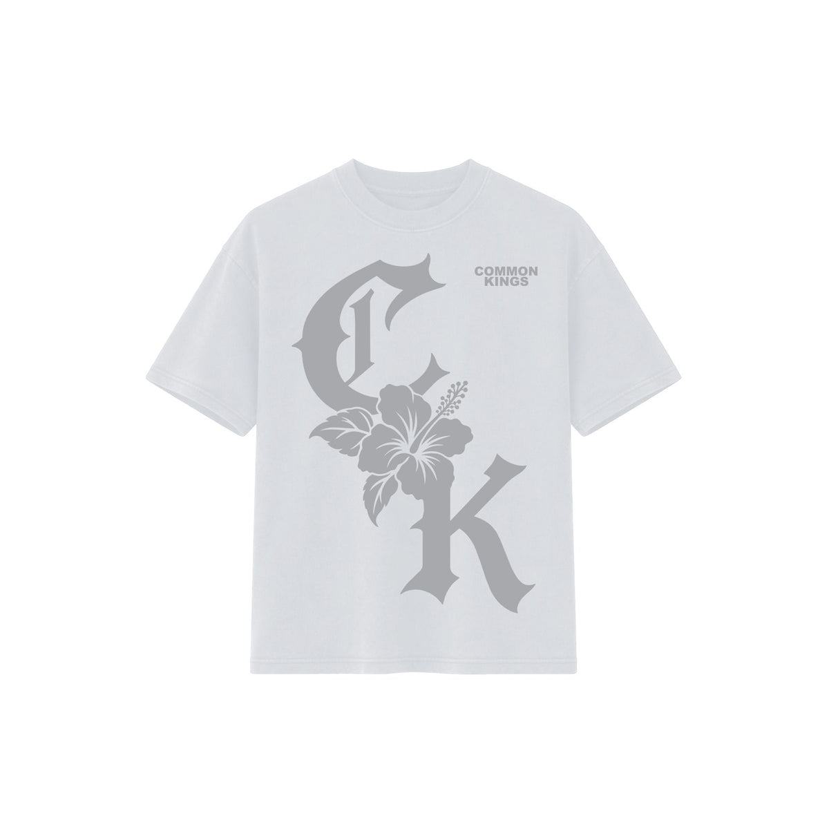 CK Flower Tee - White