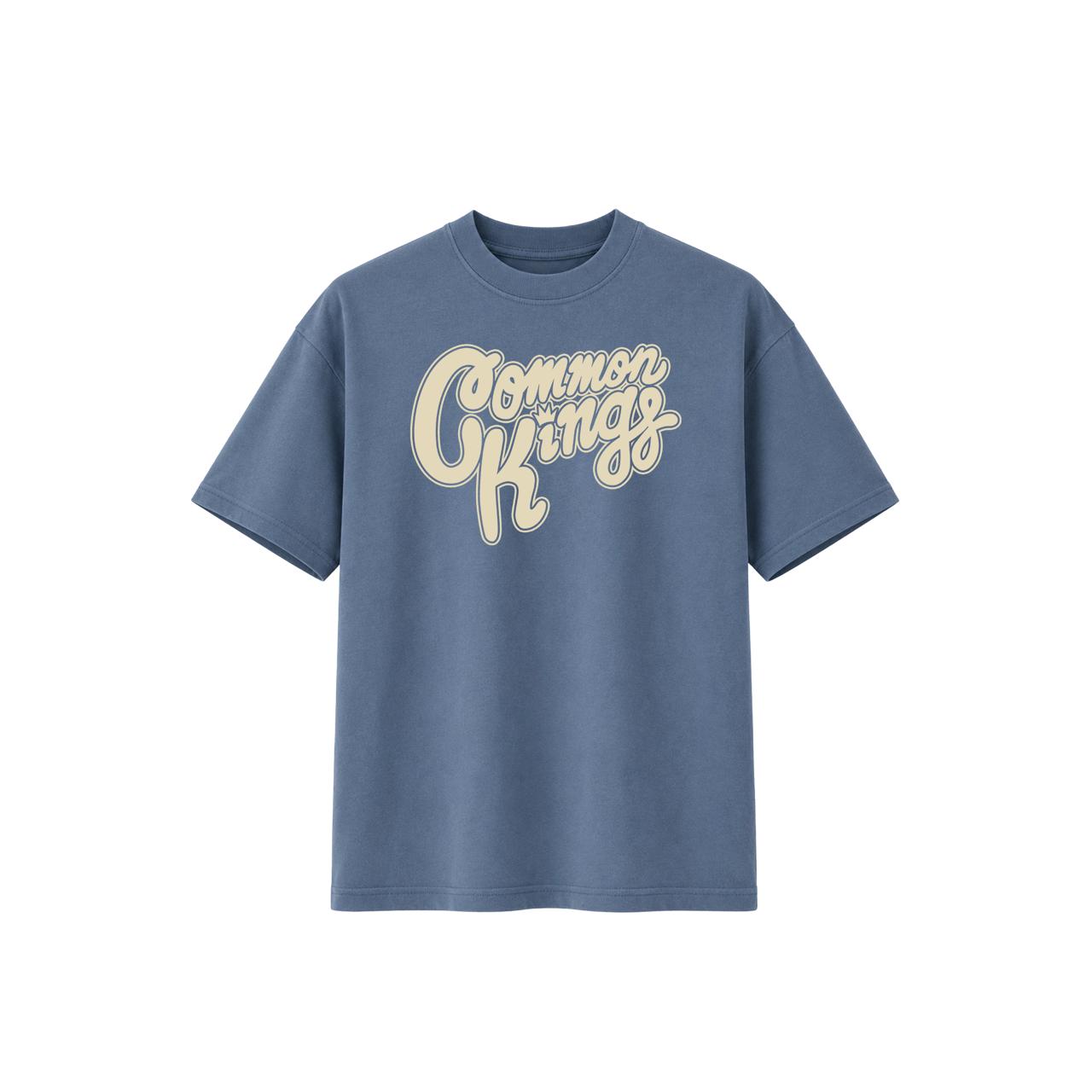Cream Logo Tee - Cream Logo Tee - Sea Blue / Bone