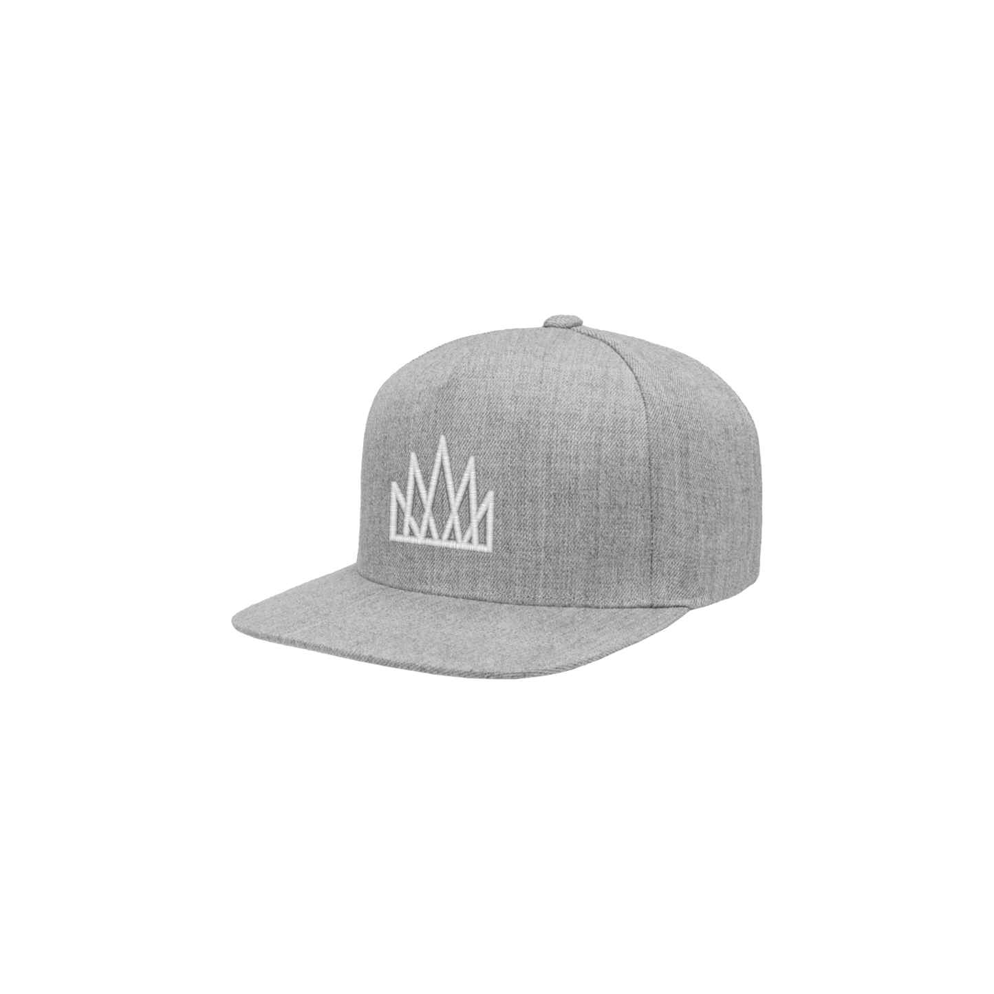 Crown Logo Snapback (Gray)
