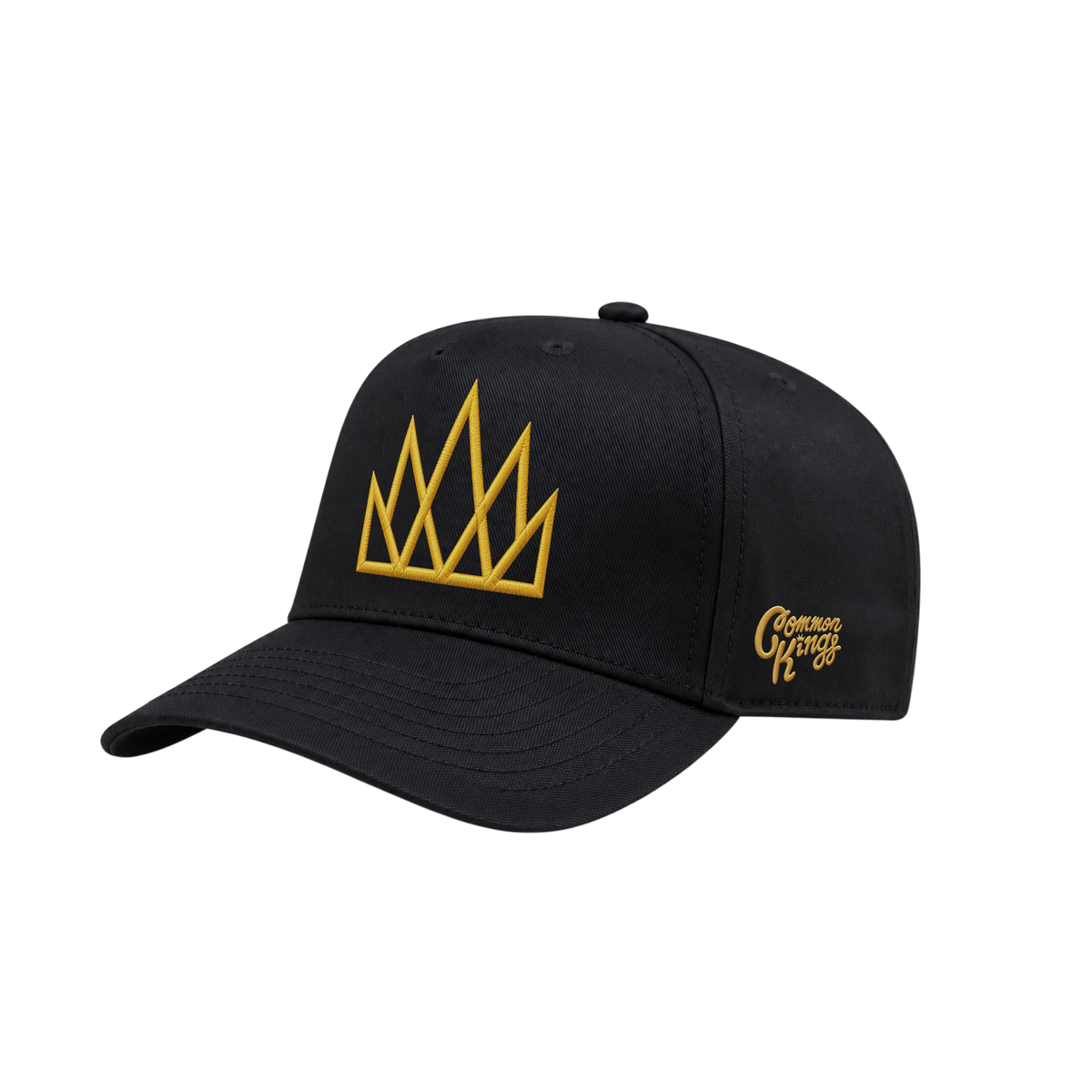 Crown Classic Hat – Blk & Gld