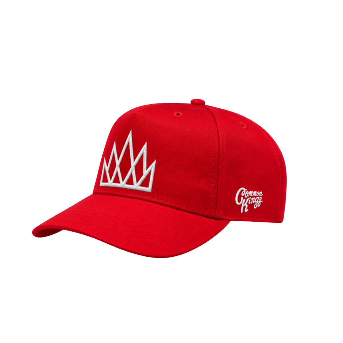 Crown Classic Hat – Red & White