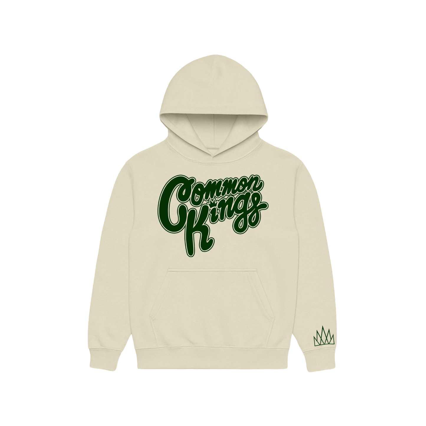 Cream Logo Hoodie - Matcha & Cream