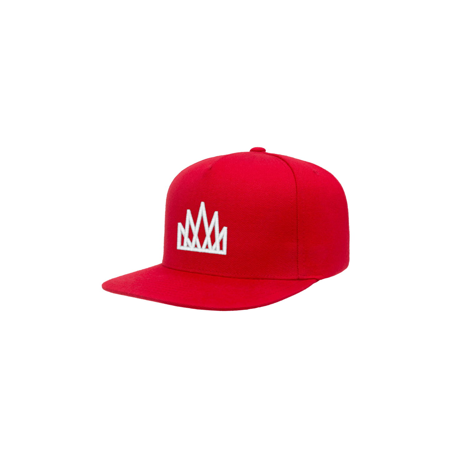 Crown Logo Snapback (Red)