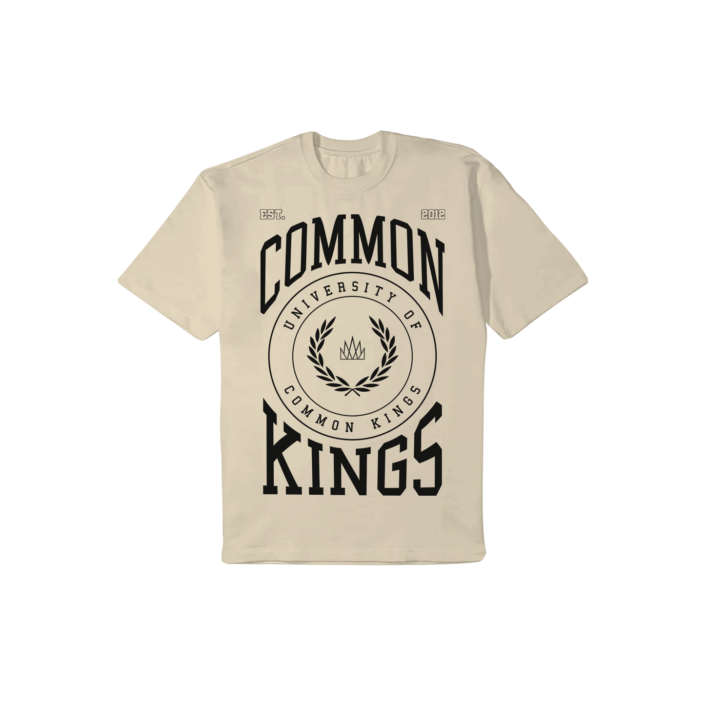 University Puff Tee - Cookies & Cream