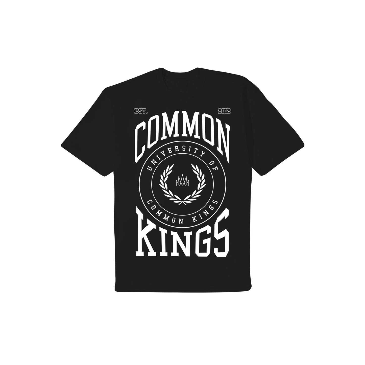 University Tee - Black / White