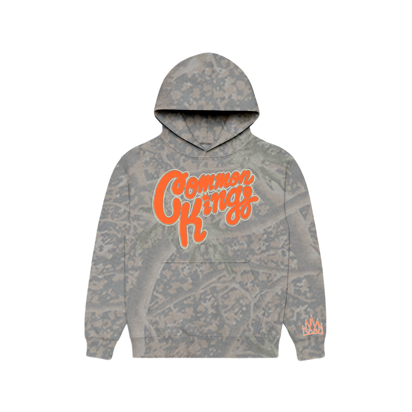Cream Logo Hoodie - Camo Creamsicle