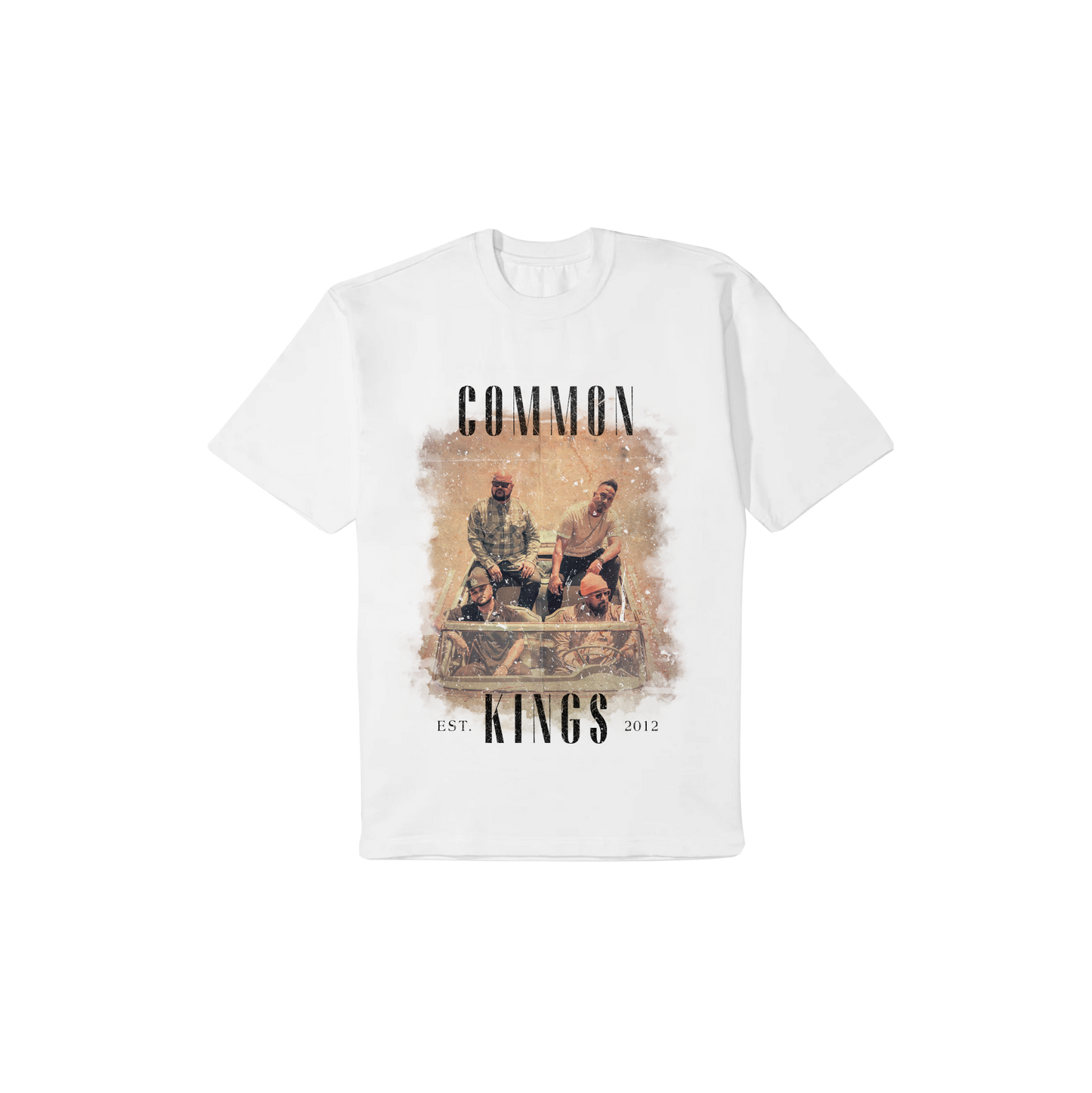 COMMON KINGS BAND TEE - WHT