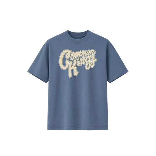 Cream Logo Tee - Cream Logo Tee - Sea Blue / Bone