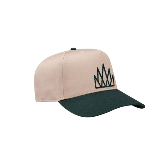 Crown Classic Cap - Matcha & Cream