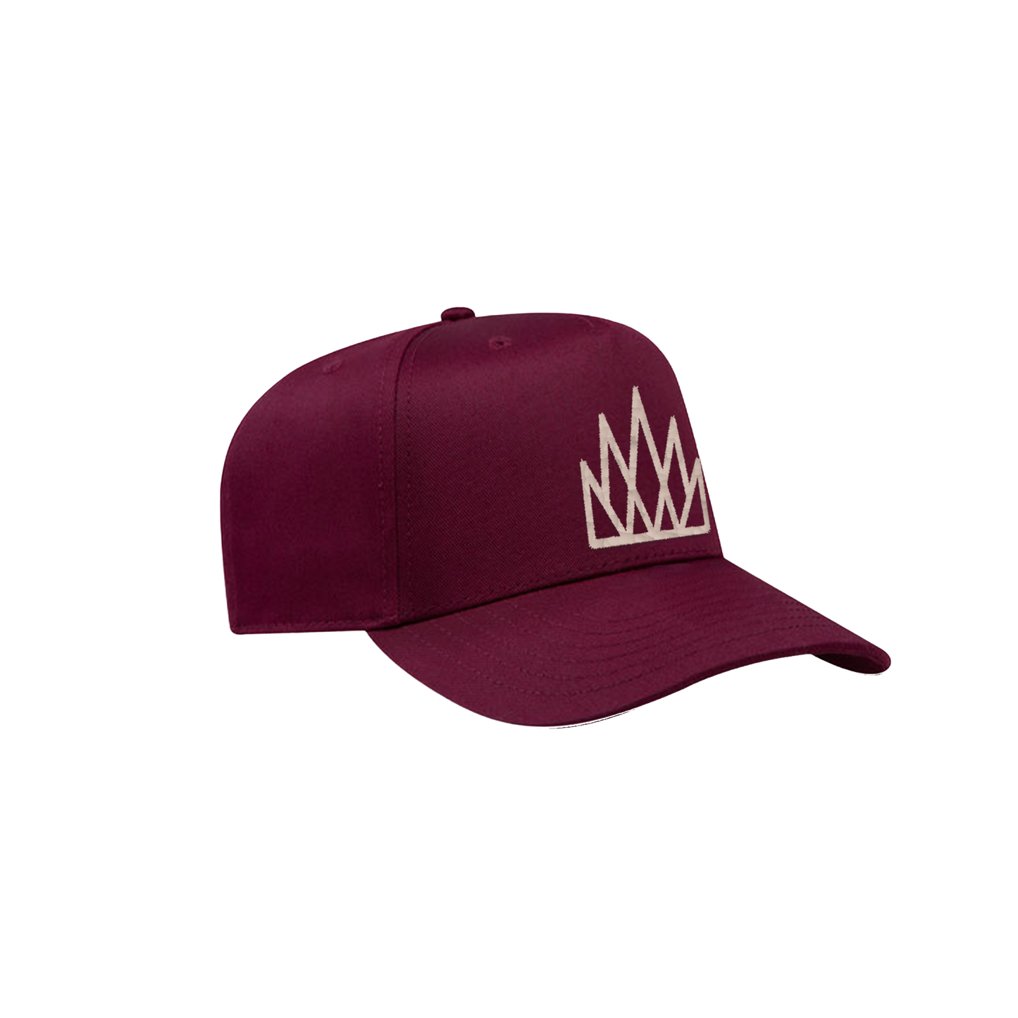 Crown Classic Cap - Maroon / Bone