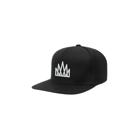 Crown Logo Snapback (Black)