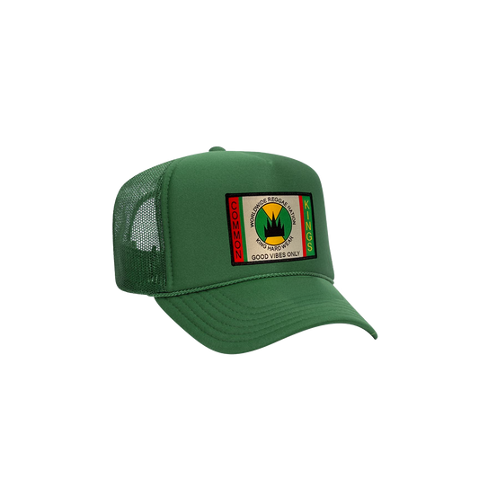Good Vibes Only Trucker (Green)