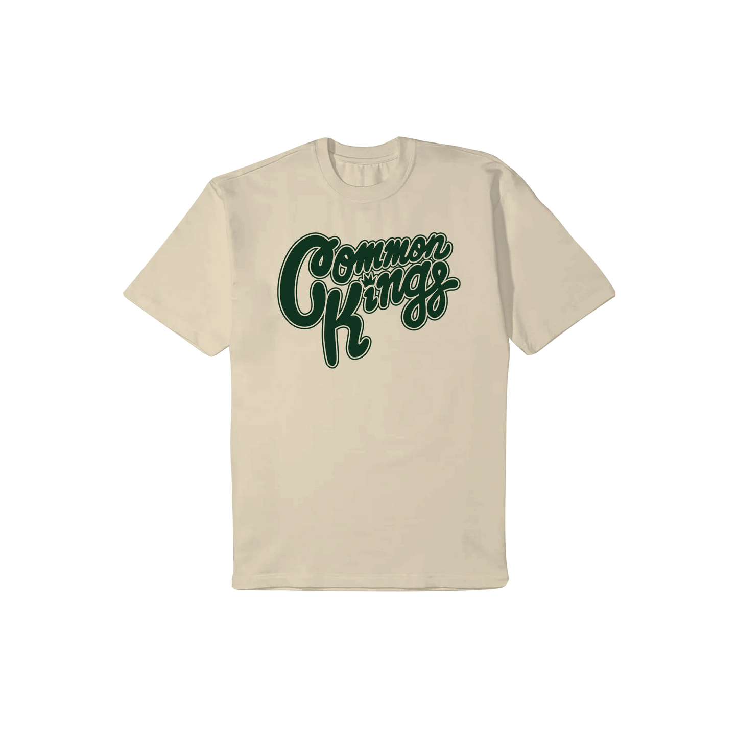 Cream Logo Tee - Matcha & Cream