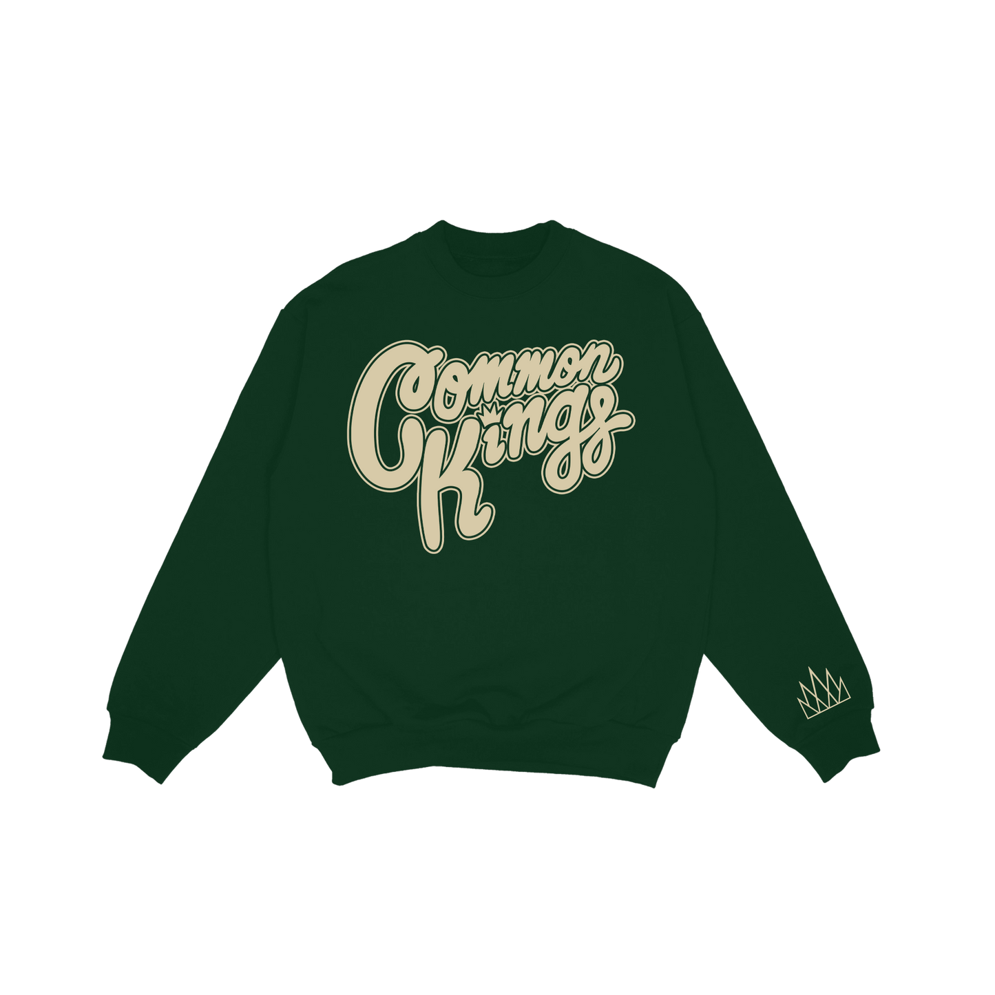 Cream Logo Sweatshirt - Green