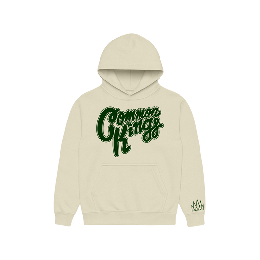 Cream Logo Hoodie - Matcha & Cream