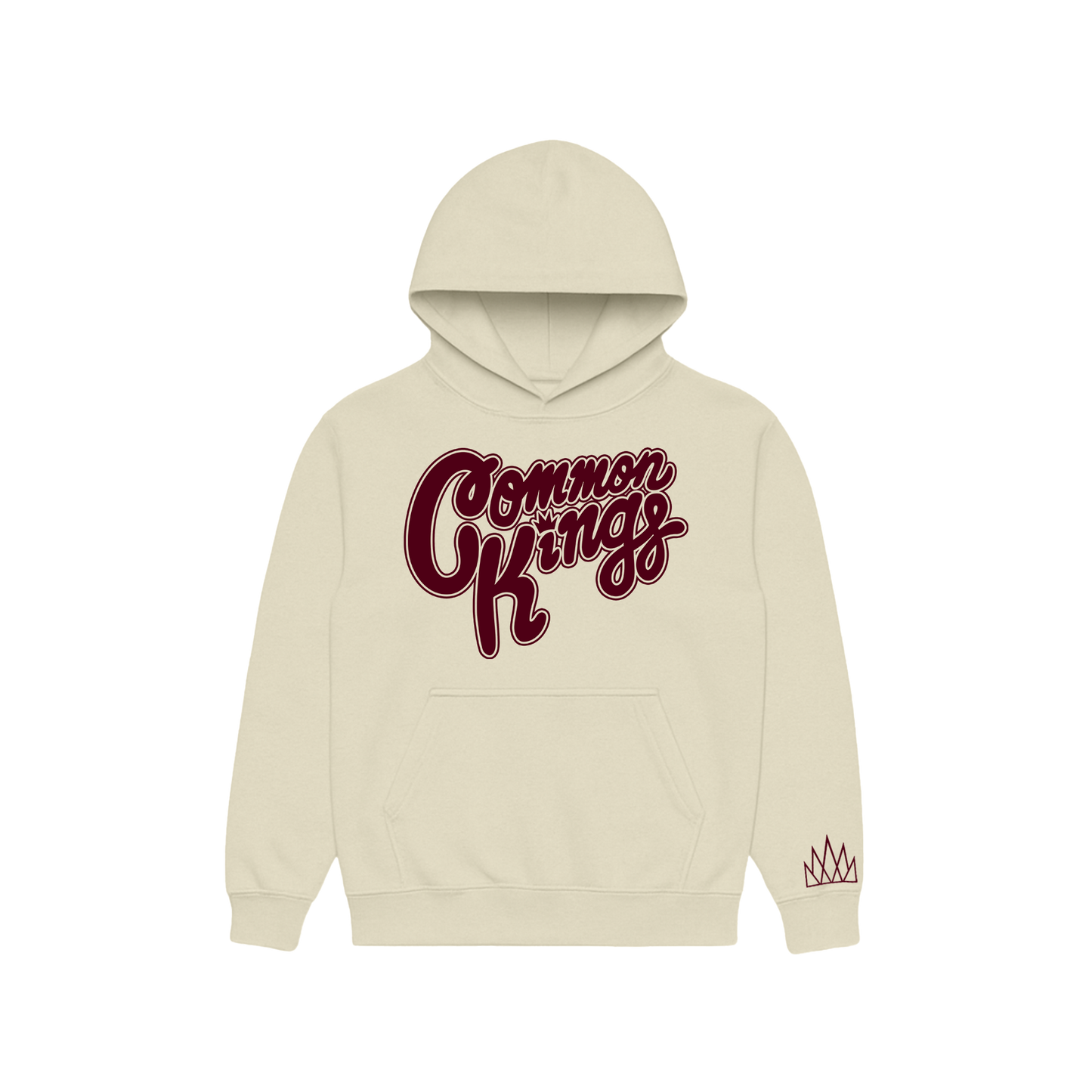 Cream Logo Hoodie - Strawberries & Cream